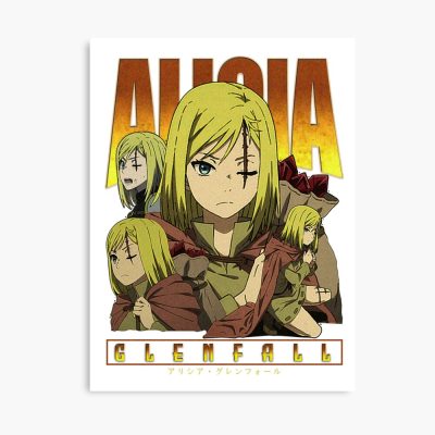 Clevatess Alicia Glenfall Vintage Retro Bootleg Poster