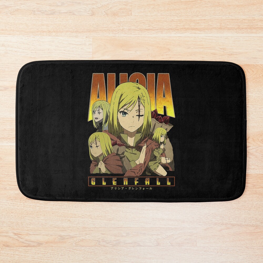 Alicia Glenfall Vintage Retro Bootleg Bath Mat