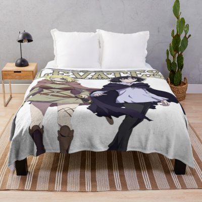 Clevatess 2 Fighter Cool Pose Throw Blanket