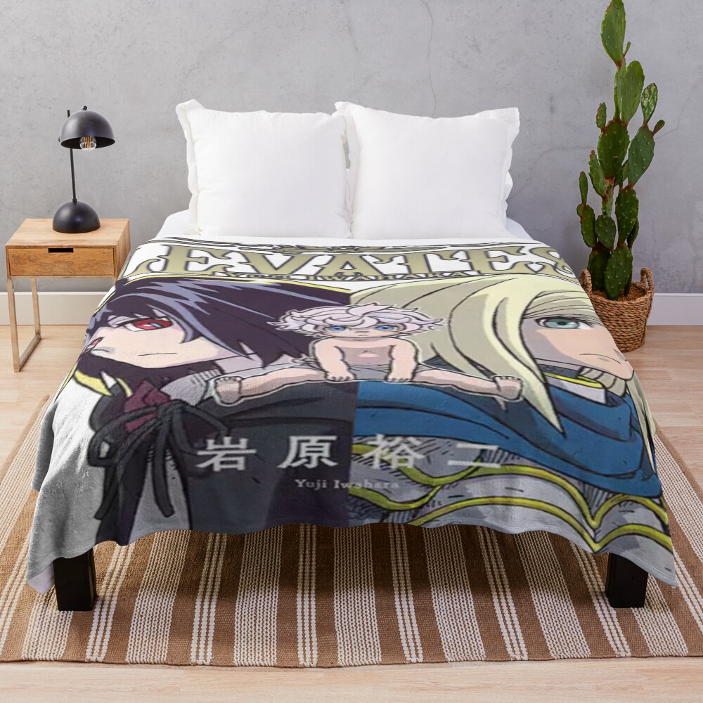 Clevatess Cool Man Beautiful Girl And Cute Baby Throw Blanket