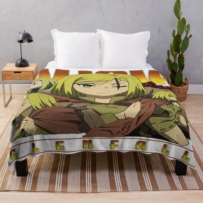 Clevatess Alicia Glenfall Vintage Retro Bootleg Throw Blanket