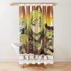 Clevatess Alicia Glenfall Vintage Retro Bootleg Shower Curtain