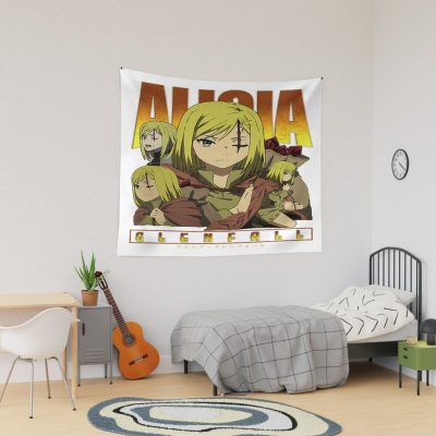 Clevatess Alicia Glenfall Vintage Retro Bootleg Tapestry