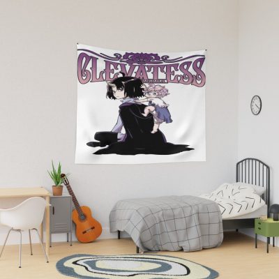 Clevatess Cool Man And Cute Baby Tapestry