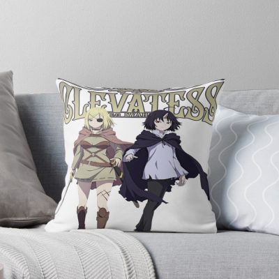 Clevatess 2 Fighter Cool Pose Throw Pillow