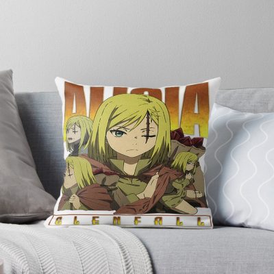 Clevatess Alicia Glenfall Vintage Retro Bootleg Throw Pillow